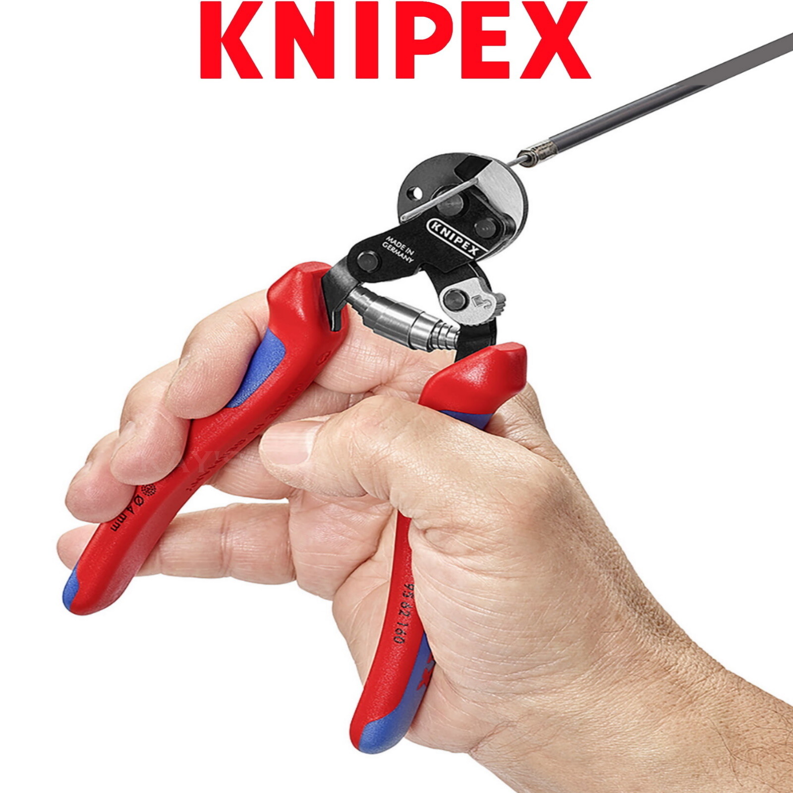Knipex Wire Rope Cable Cutting Pliers 160mm 6" Cutter Shears Snips 95
