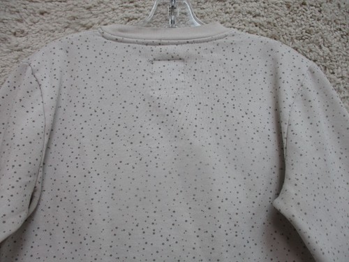 Chicago Bulls Sweater Small Adult Beige NBA Pullover Embossed Logo Casual Mens S - Picture 8 of 12
