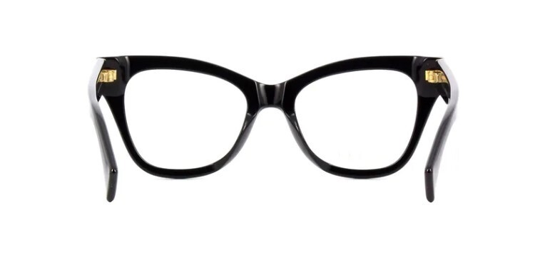 Gucci GG1133O 001 Shiny Black Cat-Eye with Gucci lettering