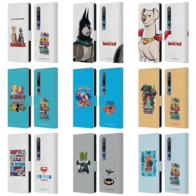 OFFICIAL DC LEAGUE OF SUPER PETS GRAPHICS LEATHER BOOK CASE FOR XIAOMI PHONES