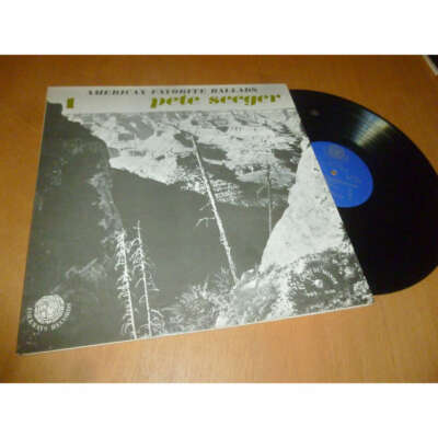 PETE SEEGER American Favorite Ballads Vol 1 LE CHANT DU MONDE FWX 52320 Lp