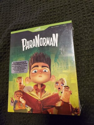 Paranorman Blu Ray/DVD Includes Slipsleeve NEW SEALED