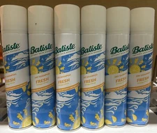 Batiste Dry Shampoo Fresh Breezy Citrus 200ml (6 Pack)