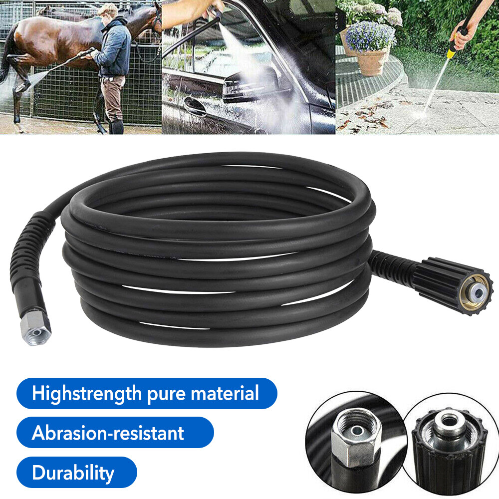10/15M M22 M14 5800PSI Heavy Duty High Pressure Washer Hose Jet Power