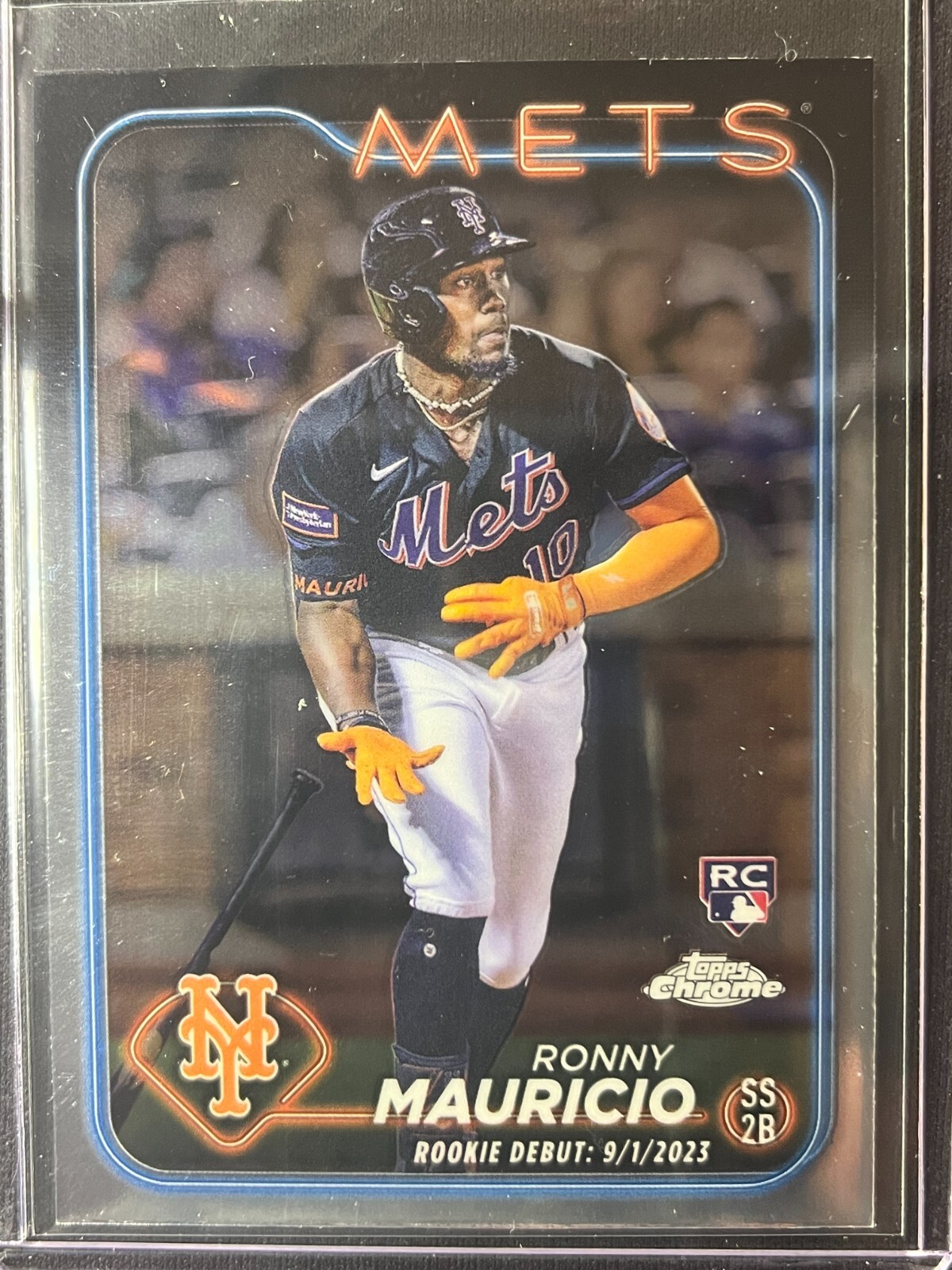 2024 Topps Chrome Update Ronny Mauricio Rookie Debut (RC) #USC41 Mets