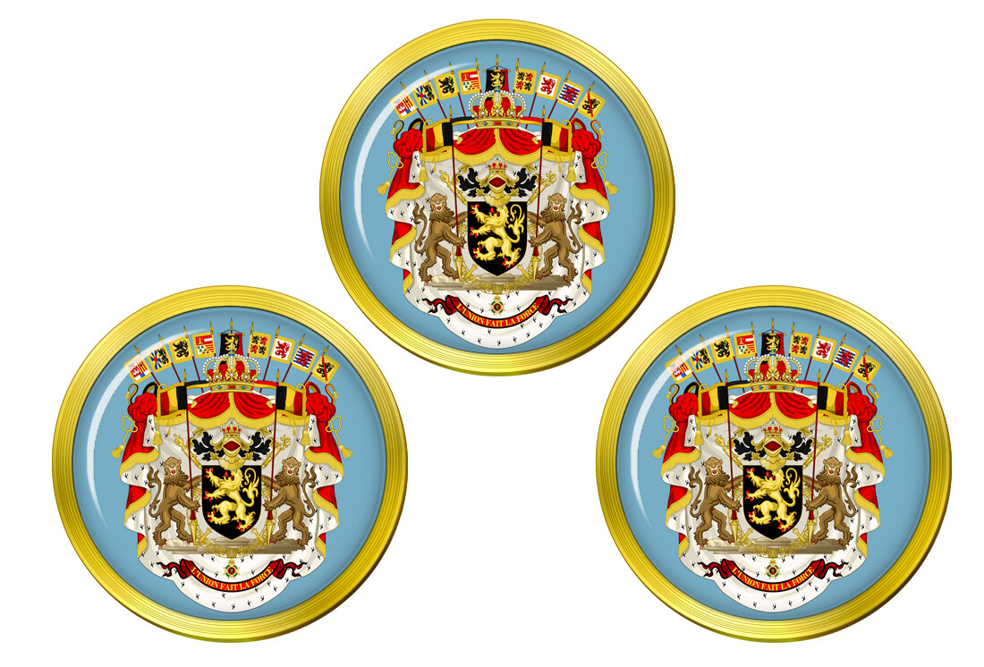 Royal Crest (Belgium) Golf Ball Markers