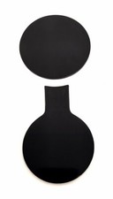 For 2010-2015 Chevrolet Camaro Billet Aluminum Cup Holder Inserts Black For 2010-2015 Chevrolet Camaro Billet Aluminum Cup Holder Inserts Black