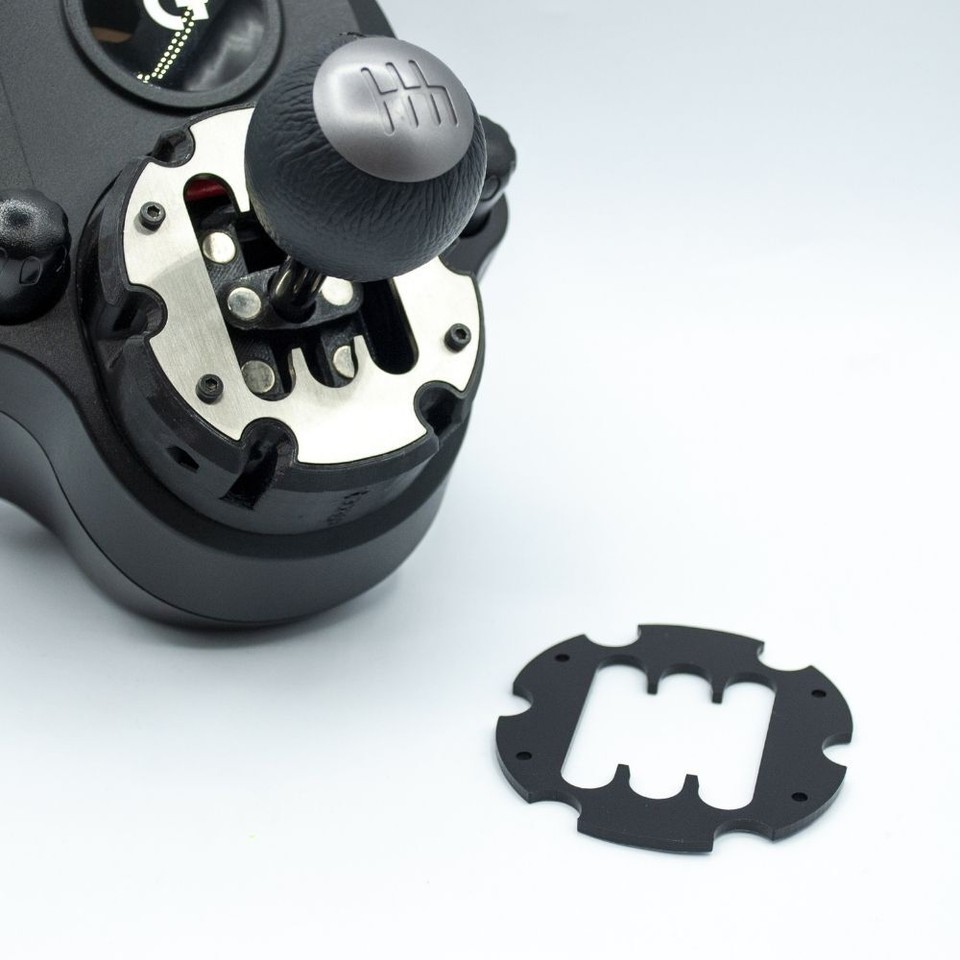 Logitech Magnetic Shifter MOD 'Cambio' For G923, G29, G920 - Enhanced Feel For PC, PS5, Xbox