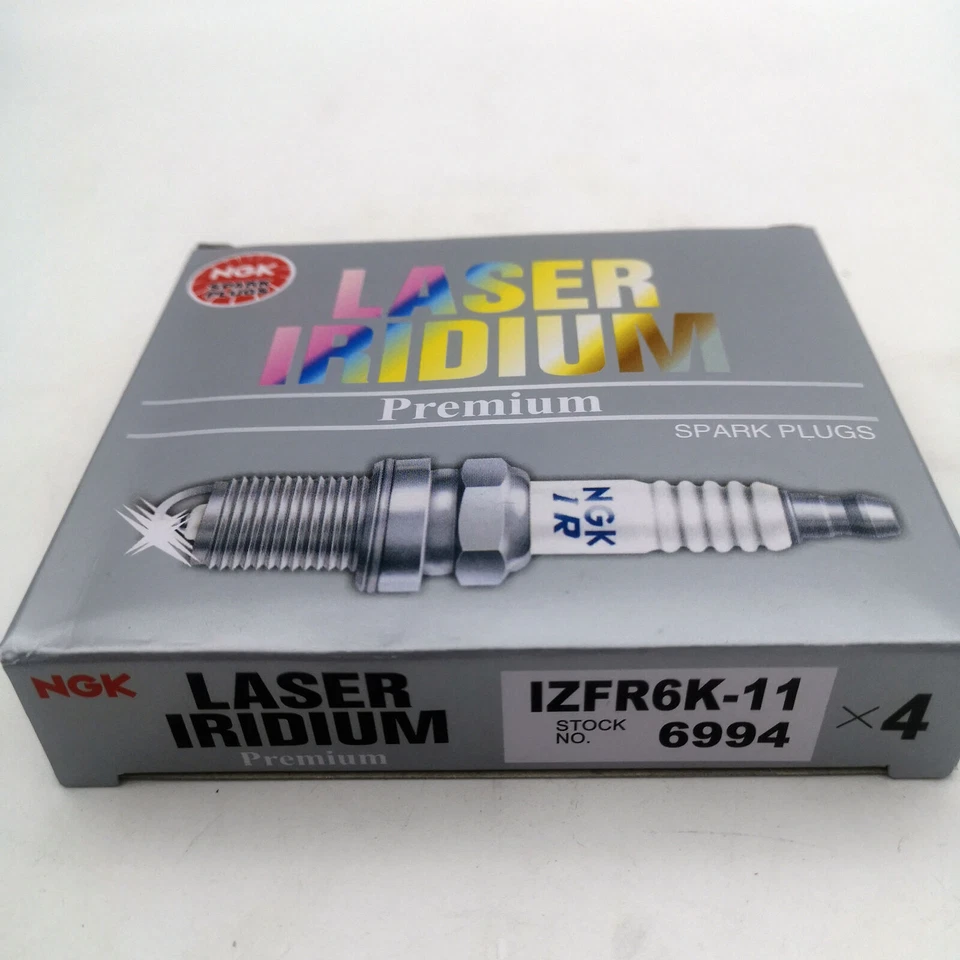 6 piezas bujías láser iridio para Acura Honda V6 Accord MDX TL RL C NGK IZFR6K11 Foto 4 de 4