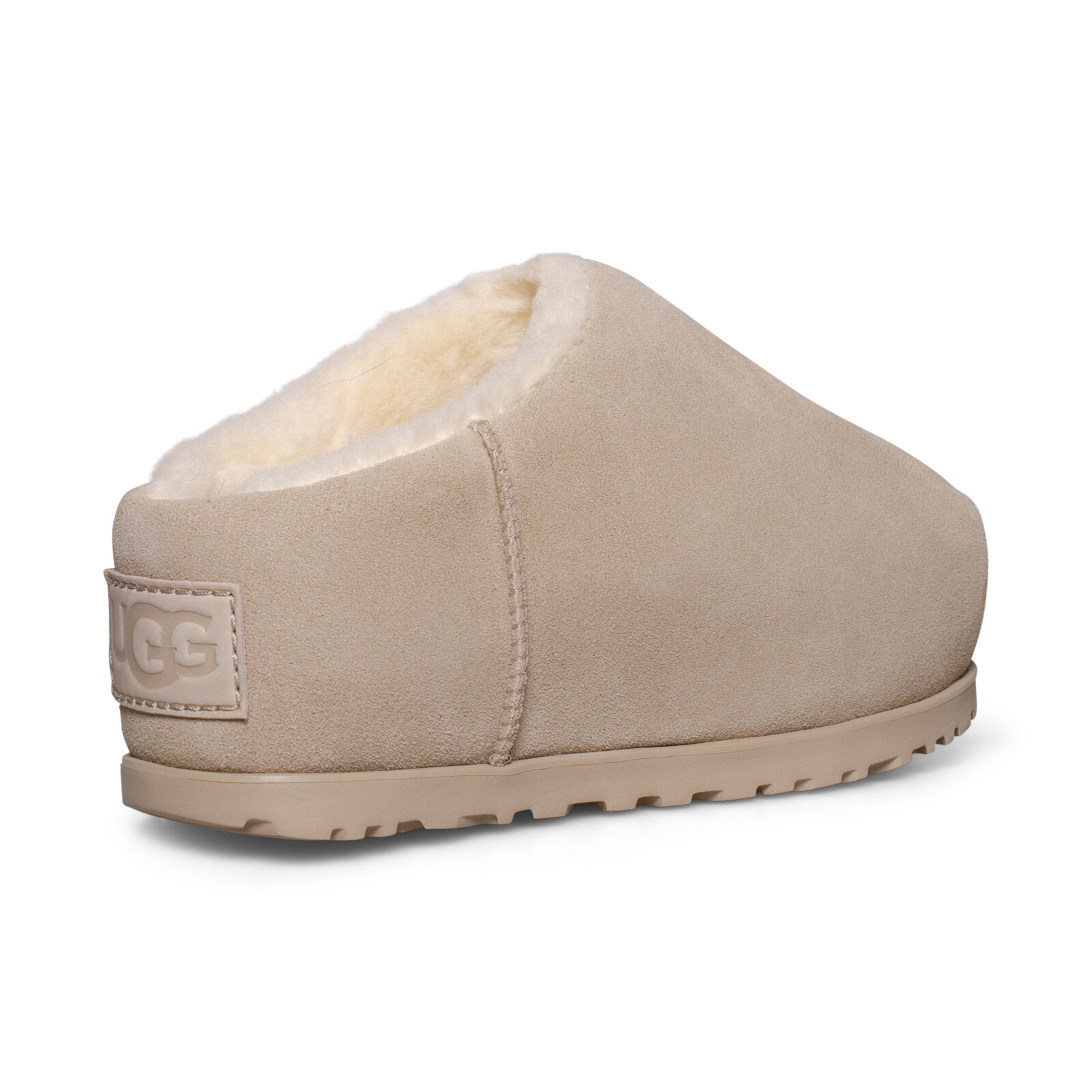 PANTOFOLA D’ORO UGG PANTOFOLE DA DONNA PUMPED SLIDE SEMI SENAPE SCAMOSCIATE COMFORT TAGLIA US 8 UK 6 NUOVE