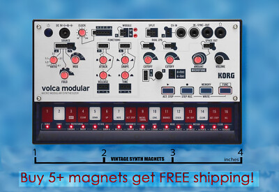 Korg Volca Beats Keys FM Modular Drum Sampler Refrigerator Magnet