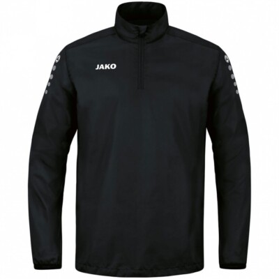 JAKO Team Rain Jacket 7302 800 BNWT Black Size M GB3 RRP £35 UK