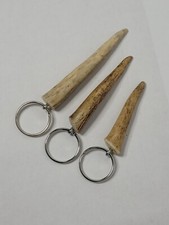 Hand Made Deer Antler Keychain