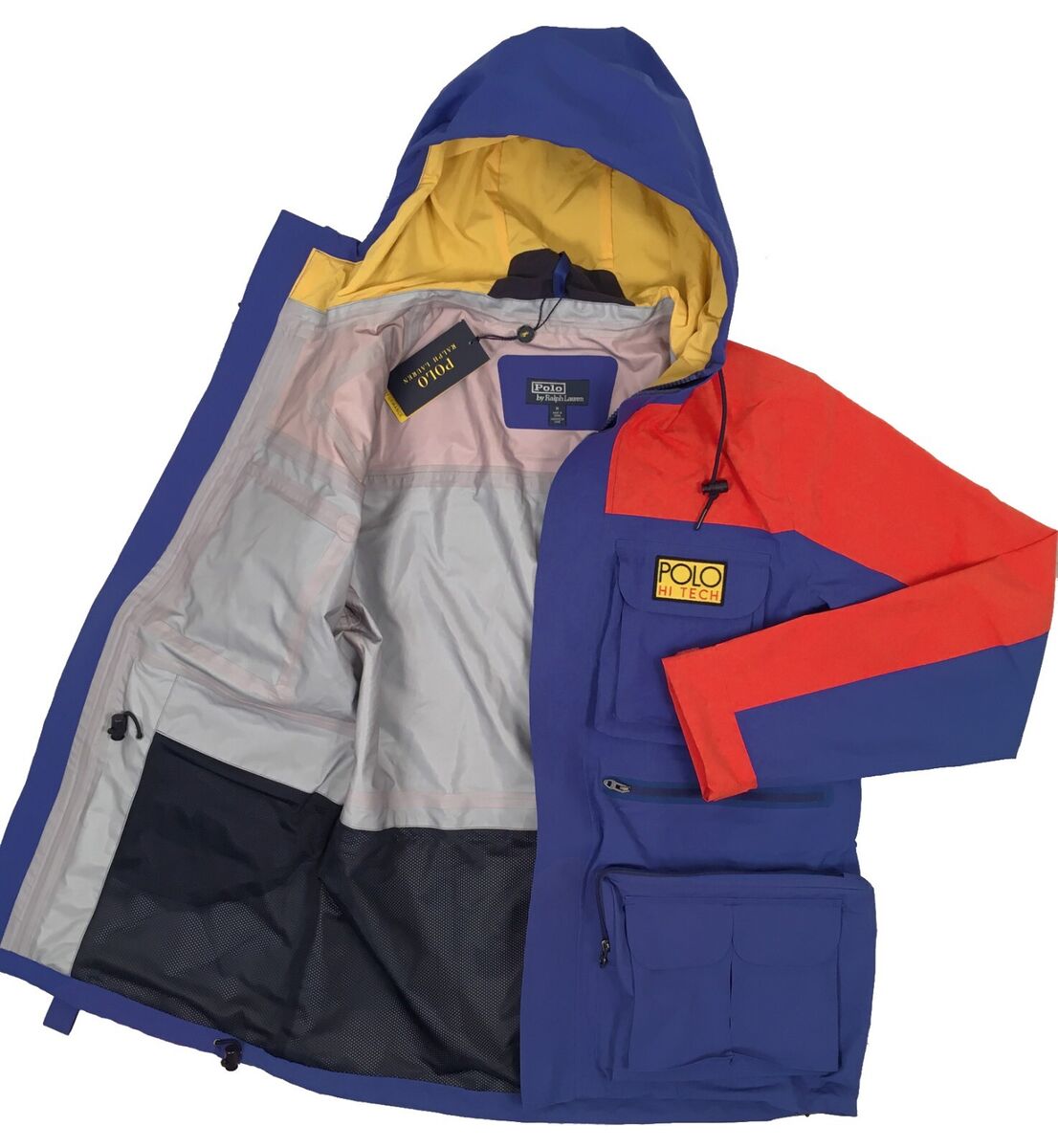 NEW! $598 POLO RALPH LAUREN HI TECH PERFORMANCE JACKET! BLUE NEW! $598 POLO RALPH LAUREN HI TECH PERFORMANCE JACKET! BLUE