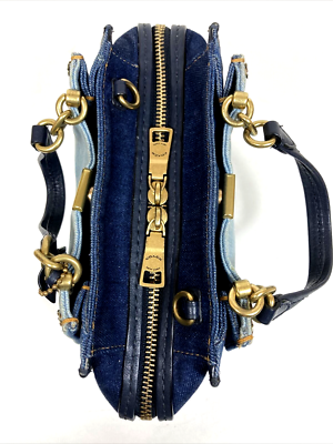 Coach Dreamer 21 Denim Mini Satchel /Crossbody Purse B2547 | eBay