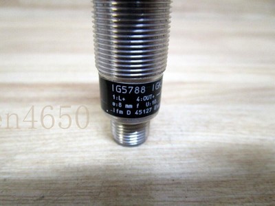 IFM IG5788 Efector100 Inductive Proximity Sensor 10-36V N.O. 8mm Rank #T10