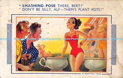 R169414 Smashing Pose da Bert. Sei nicht albern Alf. Themen Pläne Töpfe. Bamforth.