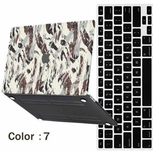 Estuche rígido de goma camuflaje Millitary Tree cubierta para llaves para nuevo Macbook Air Pro - Imagen 17 de 25