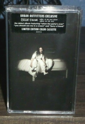 BILLIE EILISH WHEN WE ALL FALL ASLEEP URBAN OUTFITTERS RED