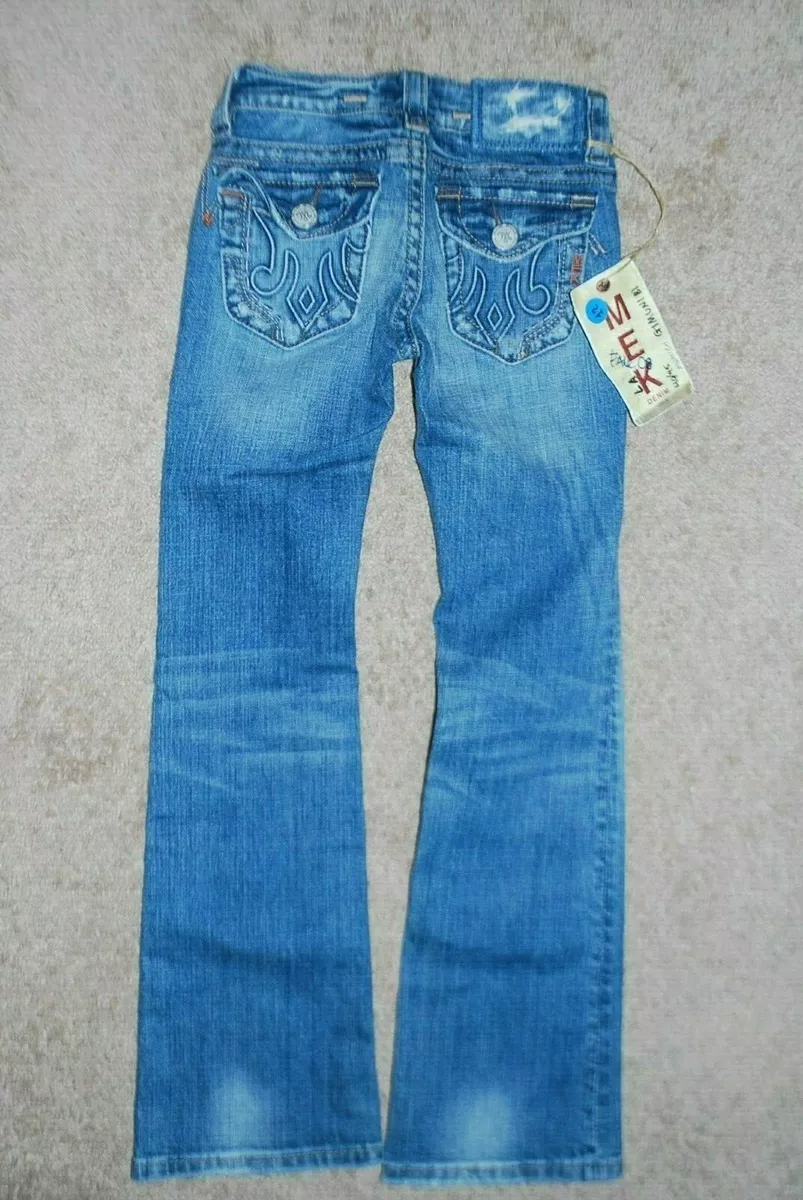 NEW Women s Mek Munich 7 Bootcut Denim Jeans 28 x 34