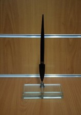 Stiloforo in Vetro con Penna Stilografica Columbus 12 Vintage Raro Originale