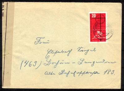 DDR 891 auf Brief Naunhof/Grimma nach Bochum - Bild 1 von 2