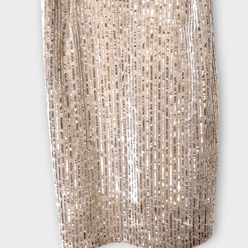 Julia Jordan Womens Dress Sz 10 Sequin Puff-Sleeve Velvet Sheath Dress Wedding - Picture 7 of 14