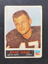 1965 Philadelphia - Johnny Morris #23 *Crease*