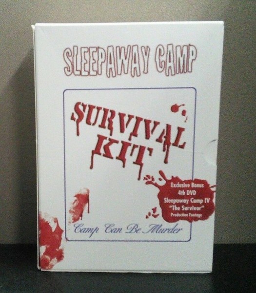 Sleepaway Camp Survival Kit (dvd 3 Disc Set) With Bonus 4th DVD The
