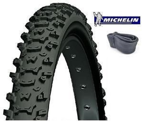 Pneu VTT 26 x 2.00 Michelin pour explorer les sentiers de forêt en famille