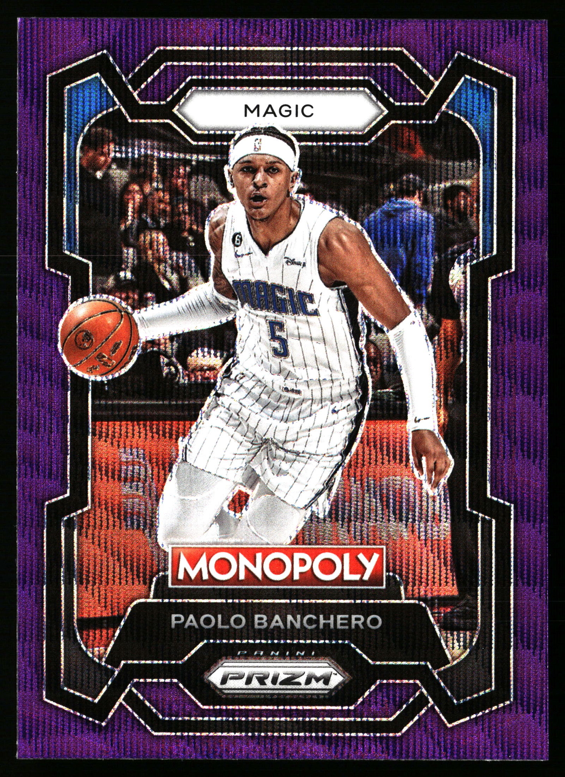 2023-24 Panini Prizm Monopoly Paolo Banchero Purple Wave 64