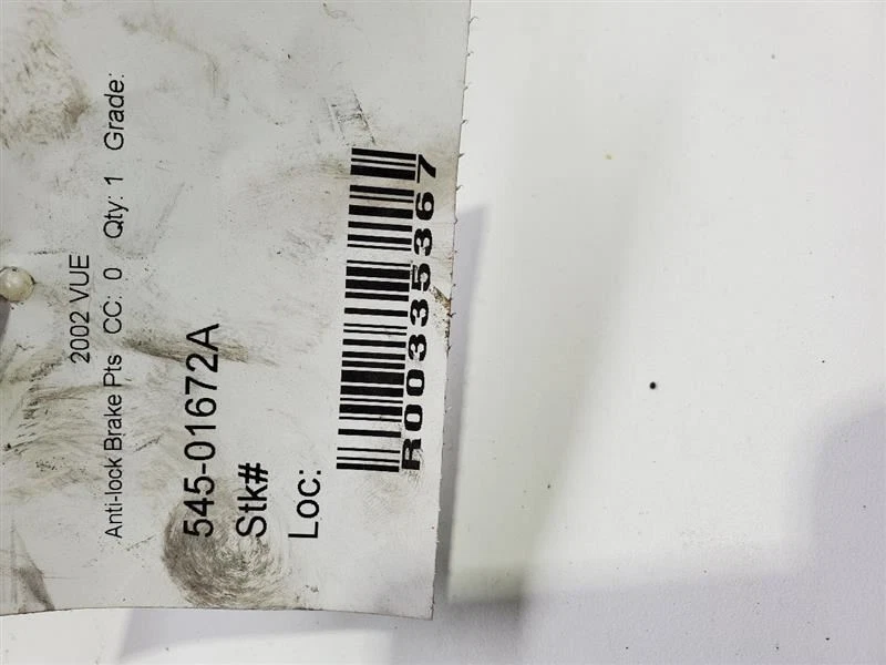 2002-2003, Saturn Vue, Anti-Lock Brake Part Assembly, Part Number-25954858 - Image 4 of 4