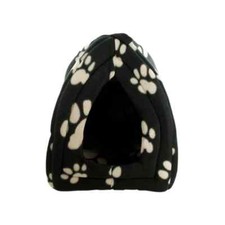Cozy Fleece Indoor Pet House for Cats and Small Dogs