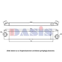 LadeluftküHler FüR Fiat Ducato Pritsche/Fahrgestell 087015N