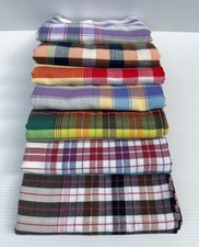 Thai Loincloth Cotton Pat Pat Pa-Kow-Ma Men's Bathing Scarf Shawl Handmade Gift