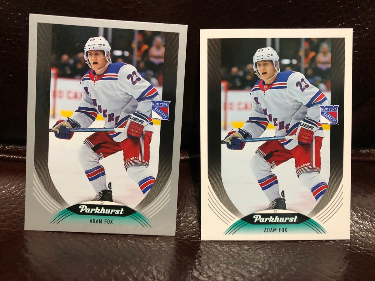 2021 Parkhurst Upper Deck Silver Parallel & Base Adam Fox # 195 | eBay