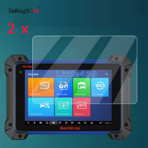 2X soft plastic Screen Protector for AUTEL MaxiIM IM608 Autel IM608Pro IM608 II