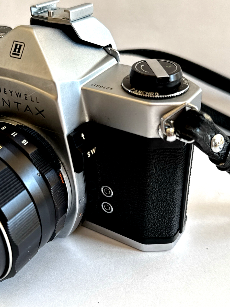 ペンタックス SP SPOTMATIC／Takumar 50mm F1.4レンズ Asahi Pentax Spotmatic SP Black With Super Takumar 50mm f1.4