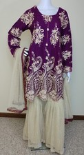 Pakistani Indian Designer Party Wear gharara L