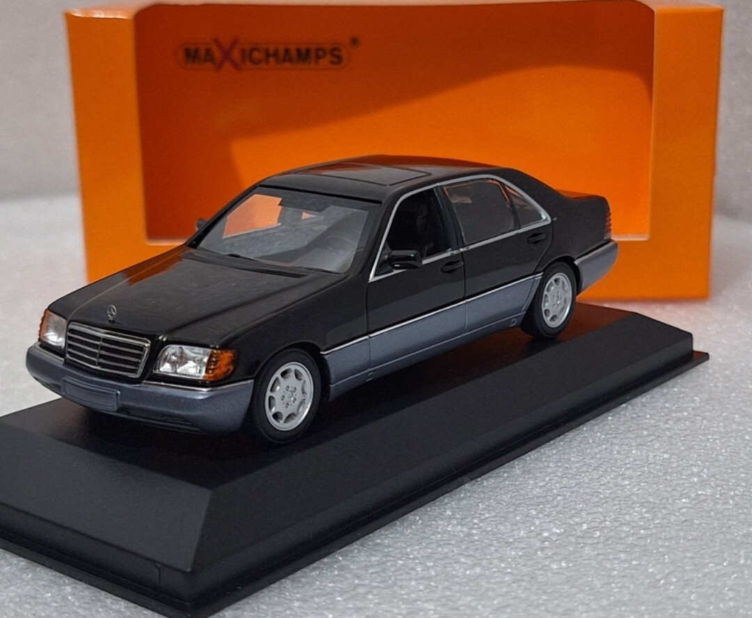 Mercedes-Benz 600 SEL (W140) 1992 Black Met 1:43 Minichamps Mercedes-Benz 600 SEL (W140) 1992 Black Met 1:43 Minichamps