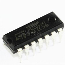 20PCS IC NE556N NE556 ST/TI OSC TIMER DUAL 14 DIP 200mA