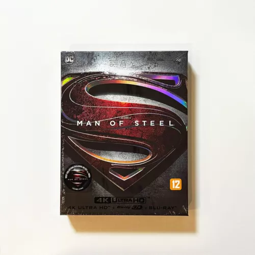 MAN OF STEEL 4K+3D+2D STEELBOOK FULL SLIP A2 WEET COLLECTION