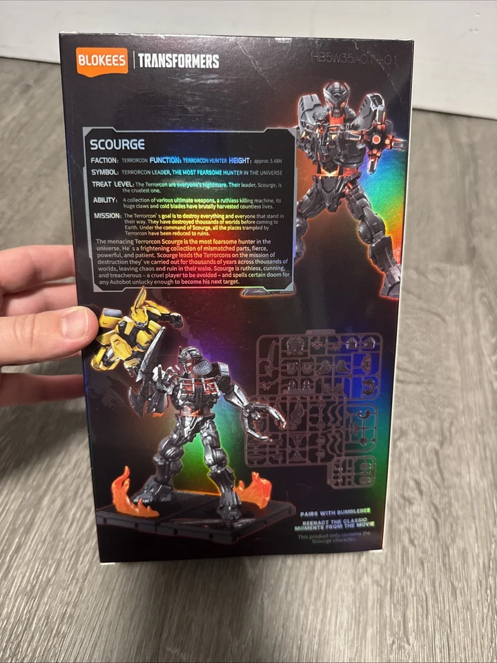 Blokees Transformers Classic Class Scourge - Opened But Unused - Image 2 of 2