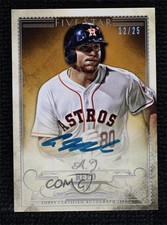 2016 Topps Five Star Rainbow 12/25 AJ Reed #FSA-ARE Auto v1x