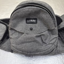 Tushbaby The Only Safety Certified Hip Seat Baby Carrier - Dark Grey