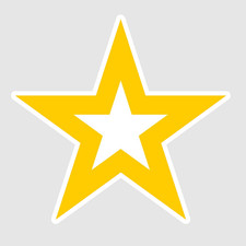 United States US Military Army Veteran Logo Seal Star Vinyl Sticker/Decal 08