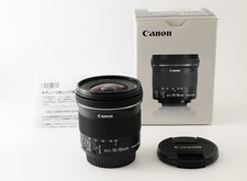  MINT Canon EF-S 10-18mm f/4.5-5.6 IS STM Zoom Lens Black from JAPAN