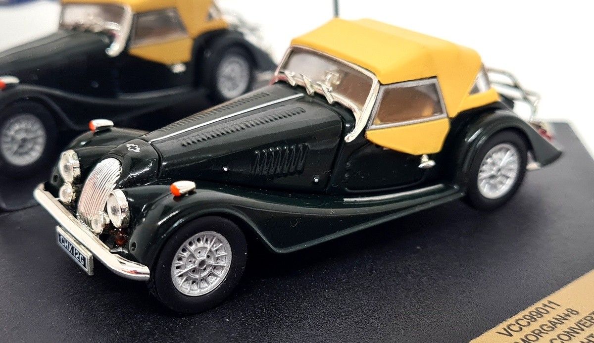Vitesse 1/43 Morgan +8 Closed Connaught Green 1968 Diecast Model Car