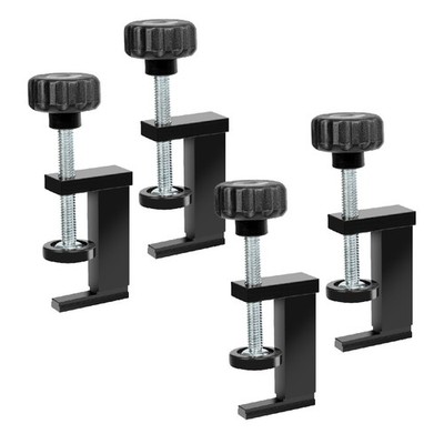 POWERTEC T Track Clamp - Accepts 1/4'' & 5/16'' T Bolts, Hold Down Clamp for Track