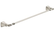24 Inch Towel Bar Set Bath Accessories Bathroom Hardware - Brushed Satin Nickel
